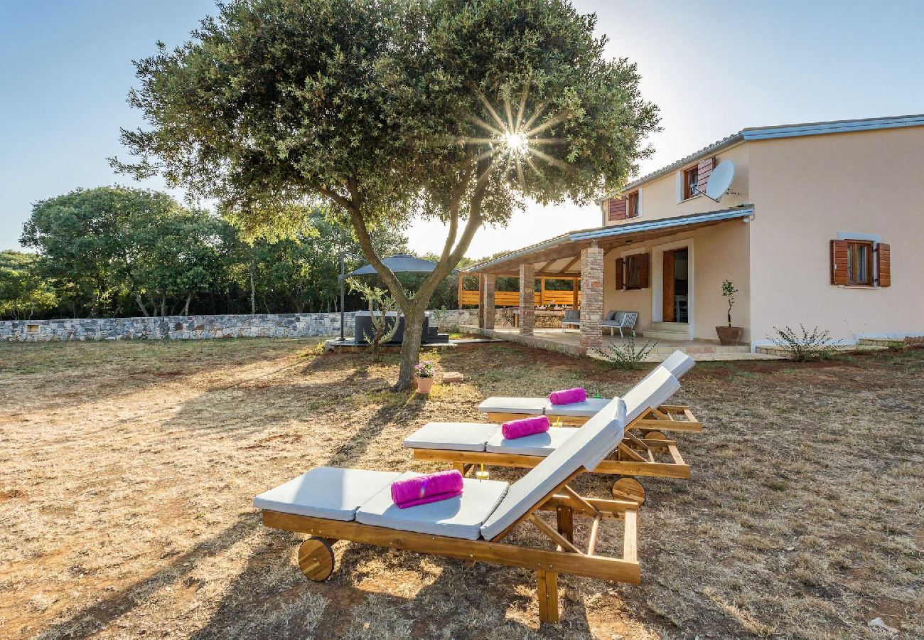 Ferienhaus in Pješčana uvala - Naturoase, Whirlpool, Fahrräder - Casa Vala Romana