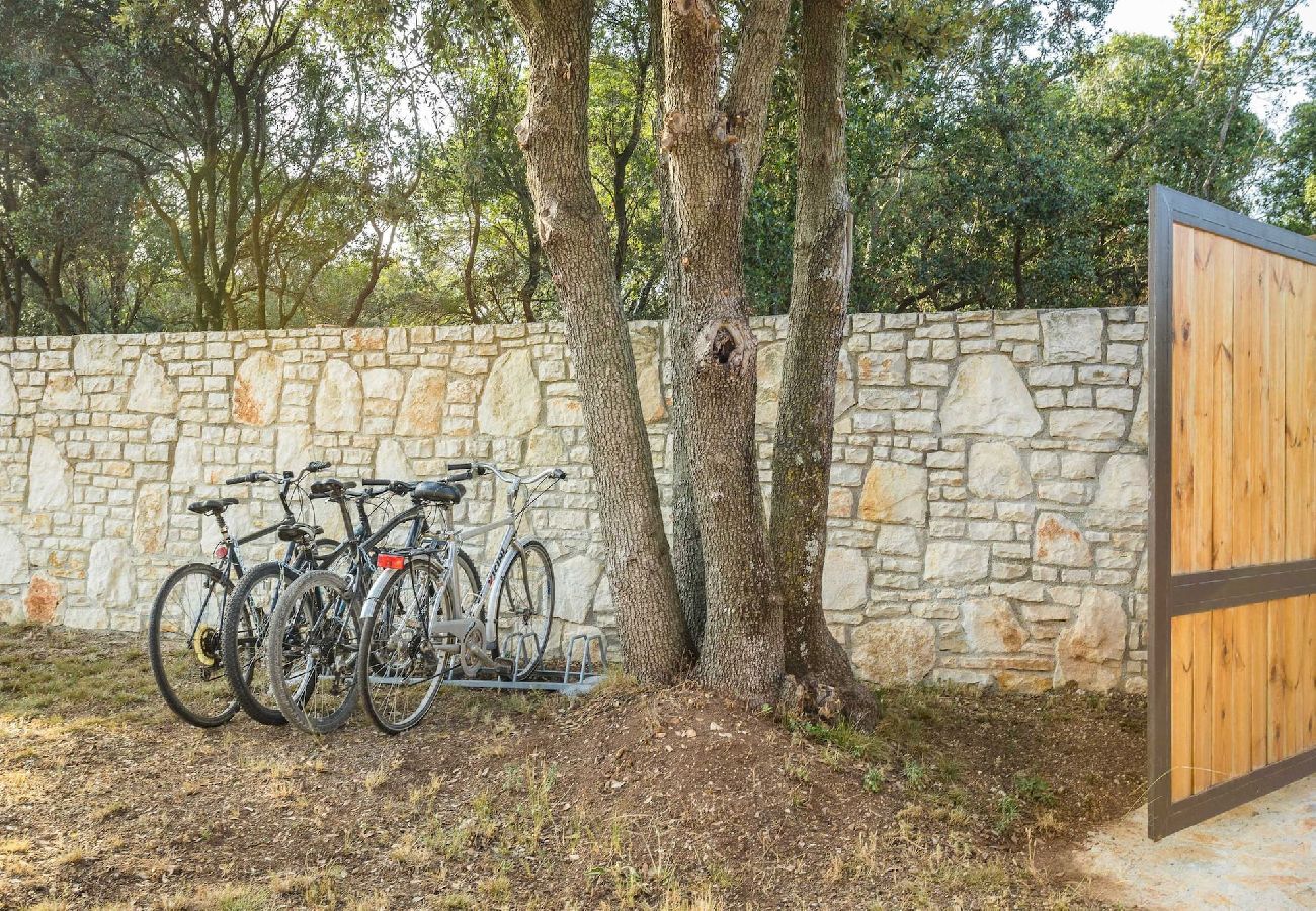 Ferienhaus in Pješčana uvala - Naturoase, Whirlpool, Fahrräder - Casa Vala Romana