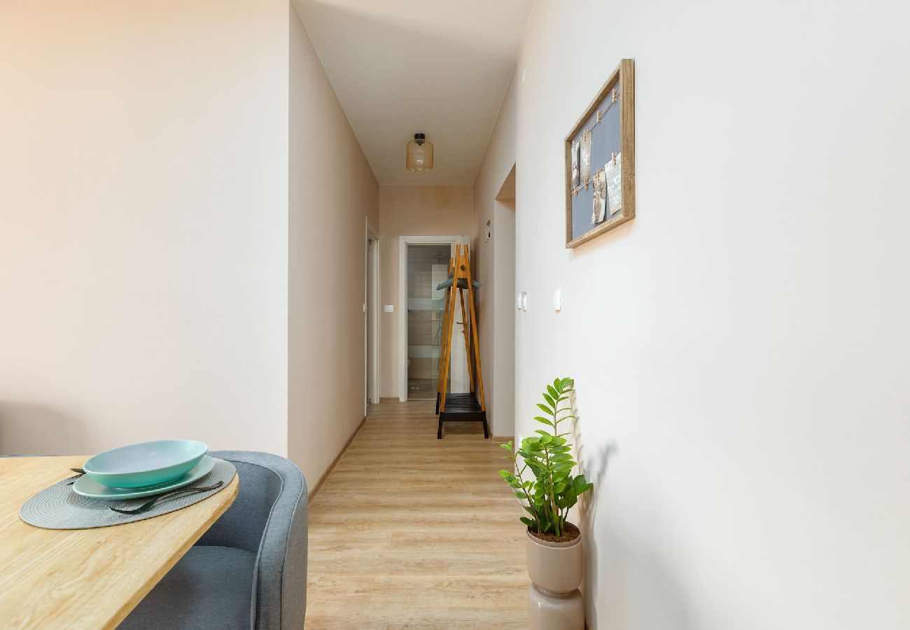 Ferienwohnung in Fažana - Marceta Apartment 1 - Pool und großer Garten