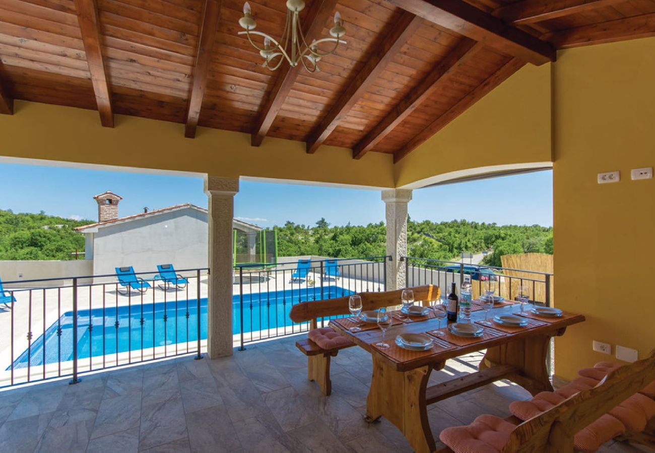 Villa in Koromačno - Santa Lucia – Villa mit privatem Pool und Meerblick