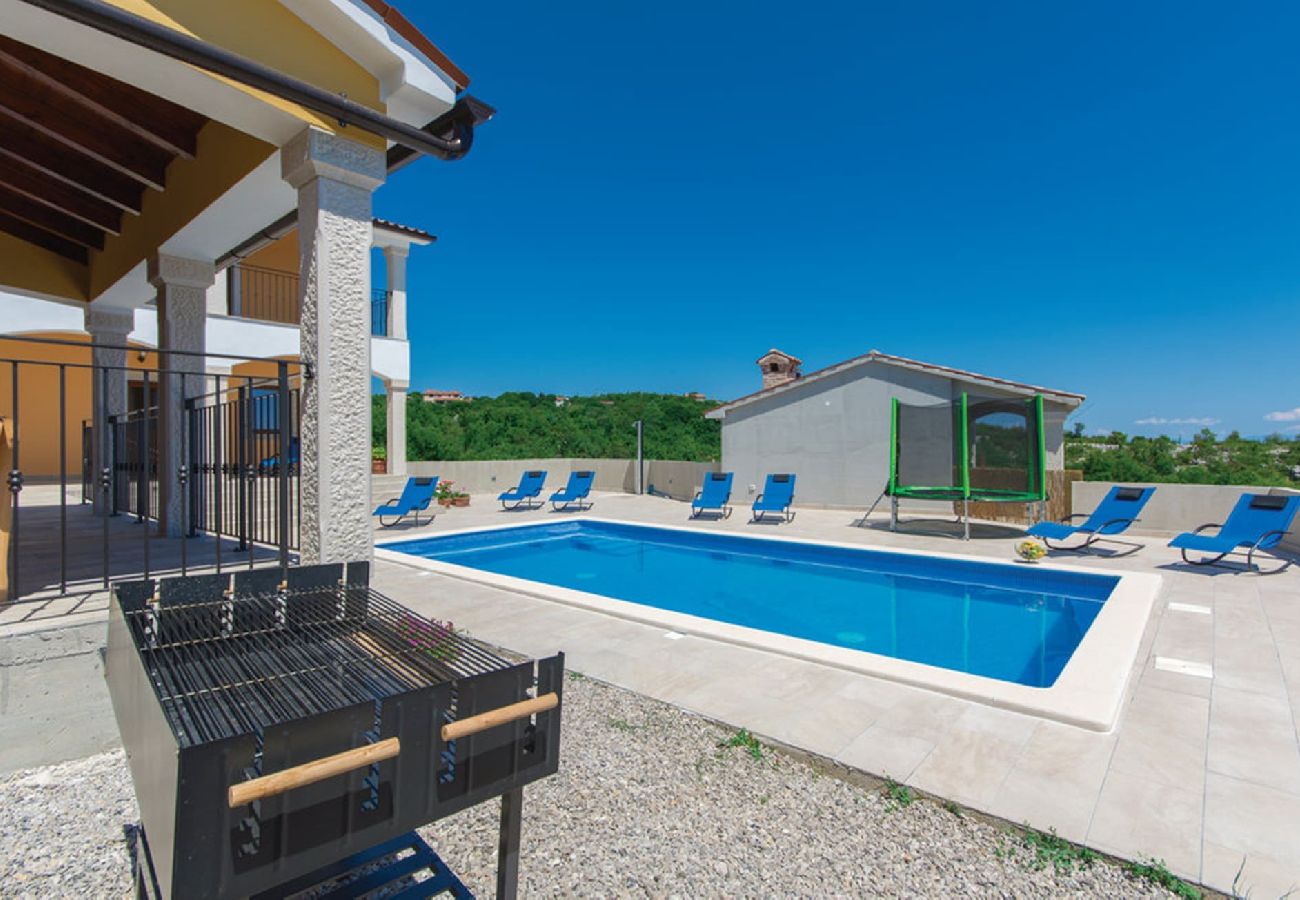 Villa in Koromačno - Santa Lucia – Villa mit privatem Pool und Meerblick