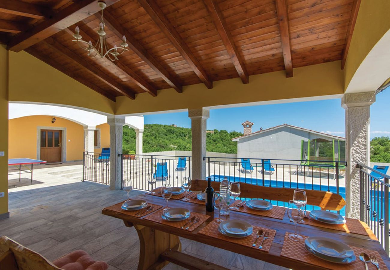 Villa in Koromačno - Santa Lucia – Villa mit privatem Pool und Meerblick