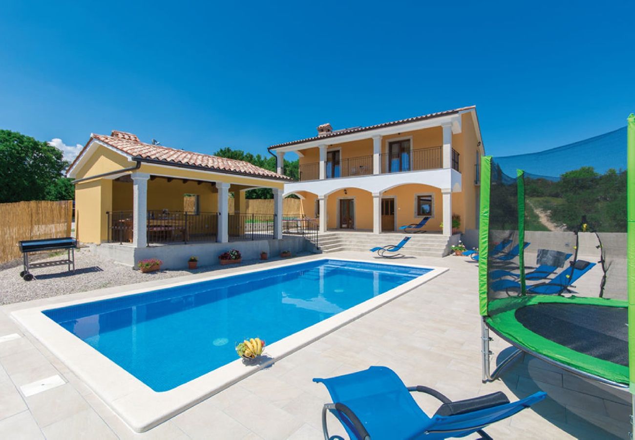 Villa in Koromačno - Santa Lucia – Villa mit privatem Pool und Meerblick