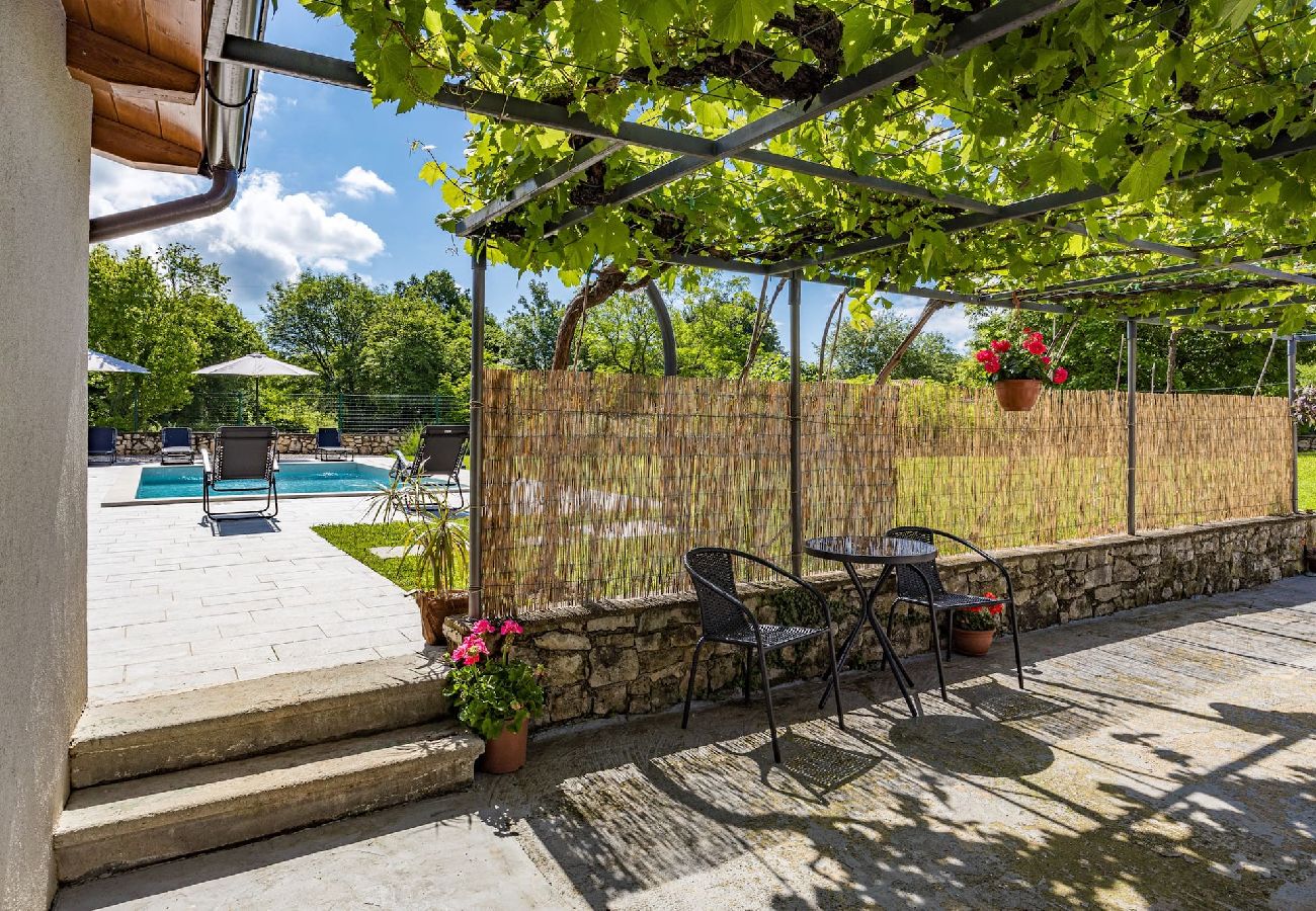 Villa in Nedešcina - Villa Katarina - Altes Steinhaus mit privatem Pool