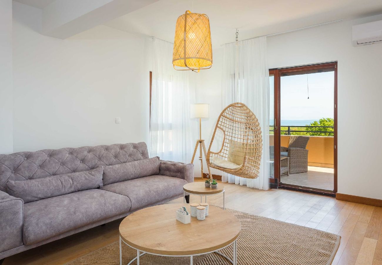 Ferienwohnung in Ližnjan - Modernes FeWo, Pool, Meerblick – Cesare 5