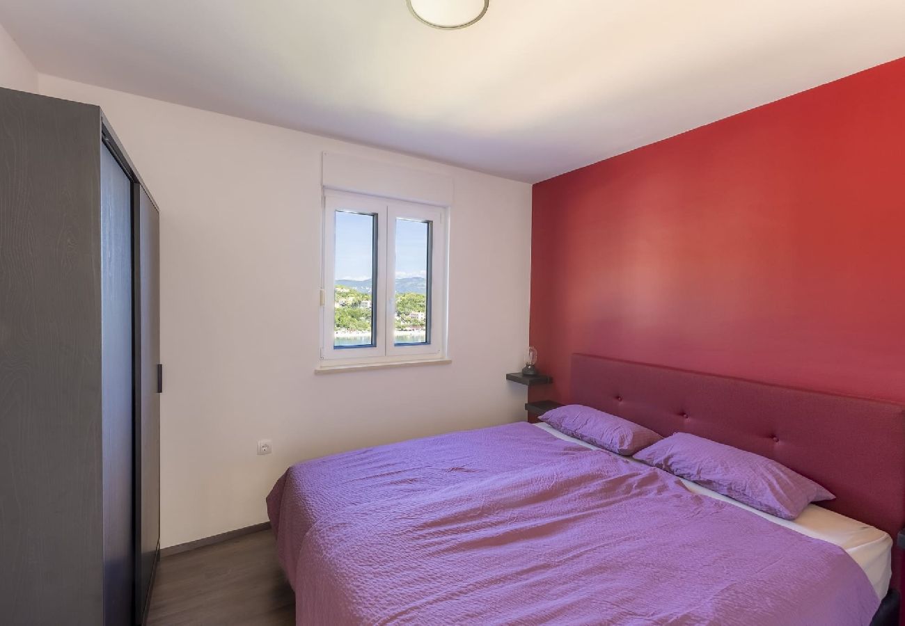 Ferienwohnung in Sveta Marina - Red House Sv. Marina - Apartment with Sea View 1 