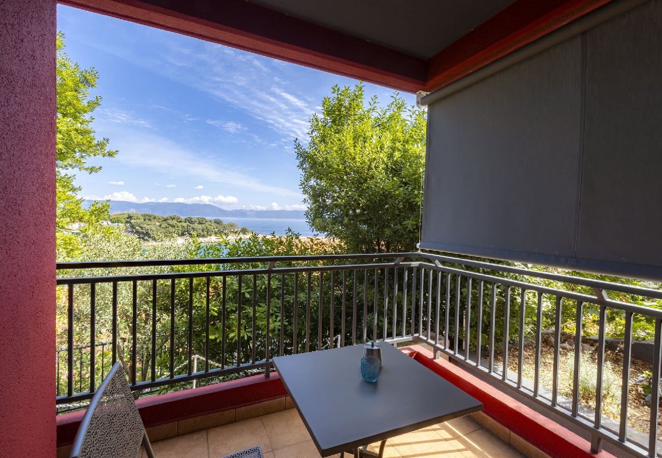 Ferienwohnung in Sveta Marina - Red House Sv. Marina 3 - Meerblick