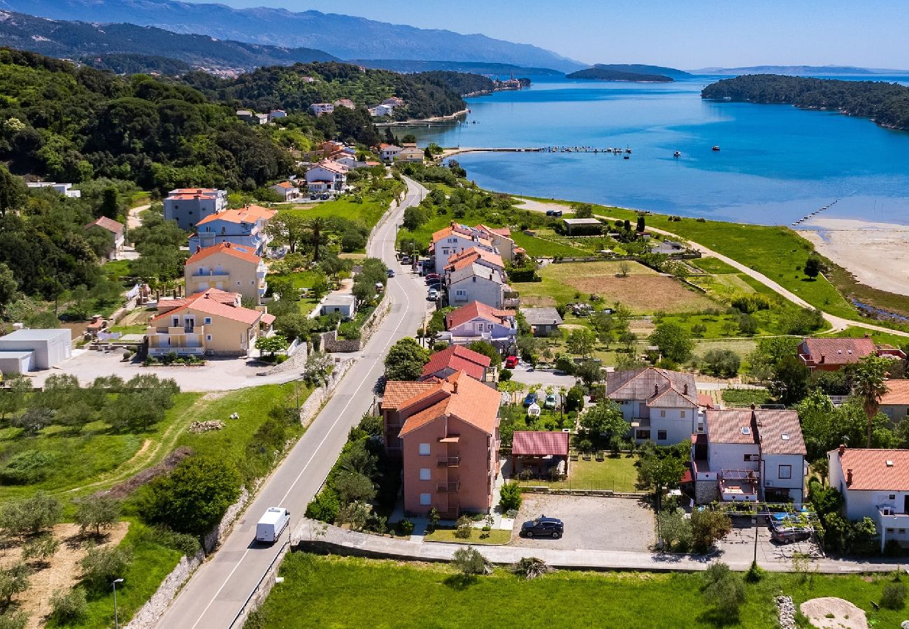 Ferienwohnung in Kampor - Familien FeWo Lavanda (Neda) – Meerblick, Insel Rab