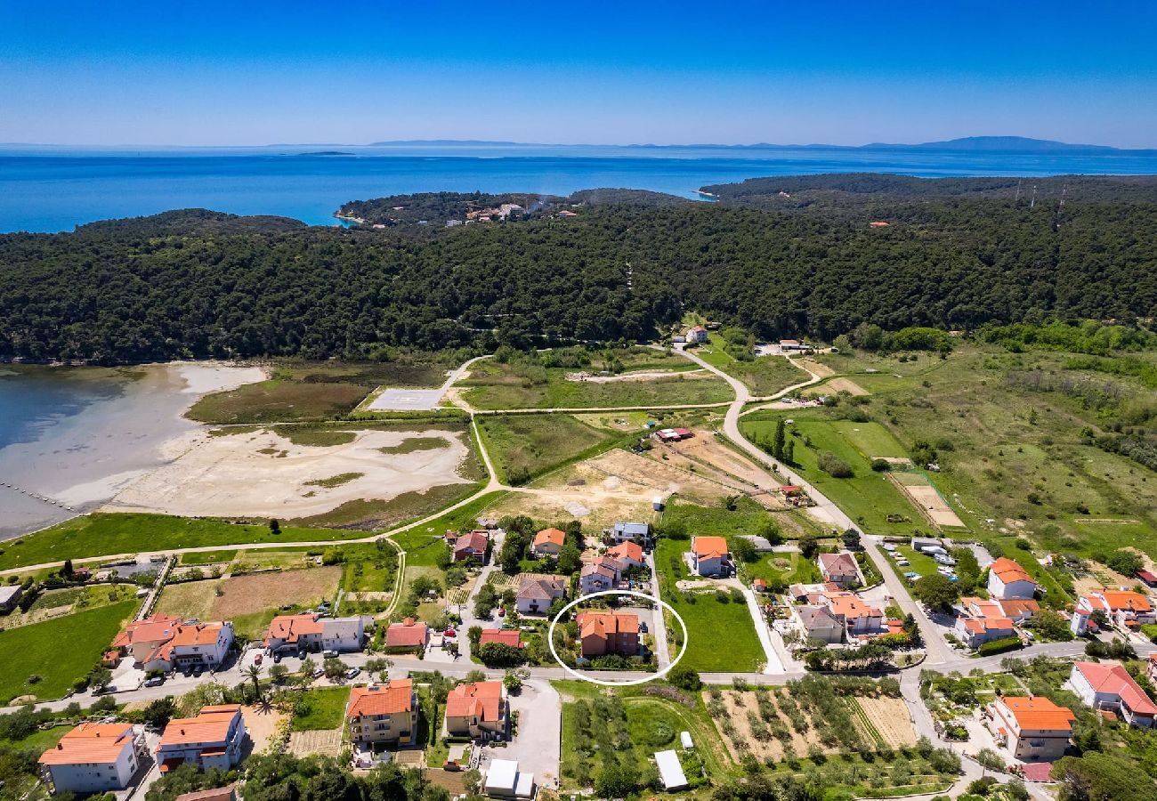 Ferienwohnung in Kampor - Familien FeWo Lavanda (Neda) – Meerblick, Insel Rab