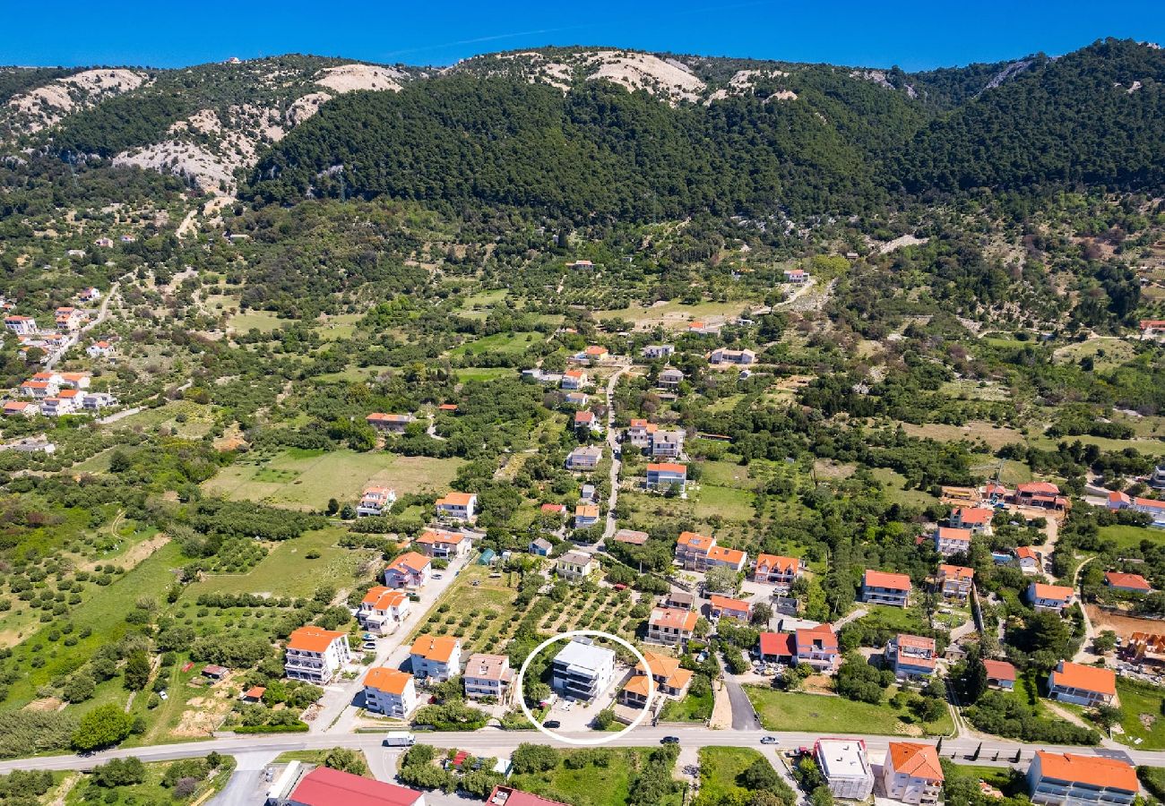 Ferienwohnung in Banjol - Wunderbare Terrasse und Meerblick - Max 1