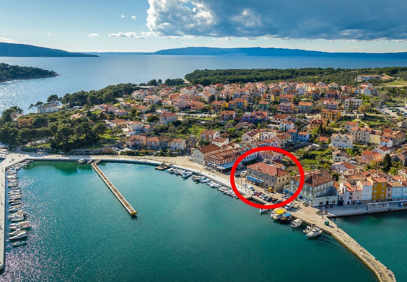 Ferienwohnung in Cres - Yachtleben auf festem Boden - Lungomare Valentina