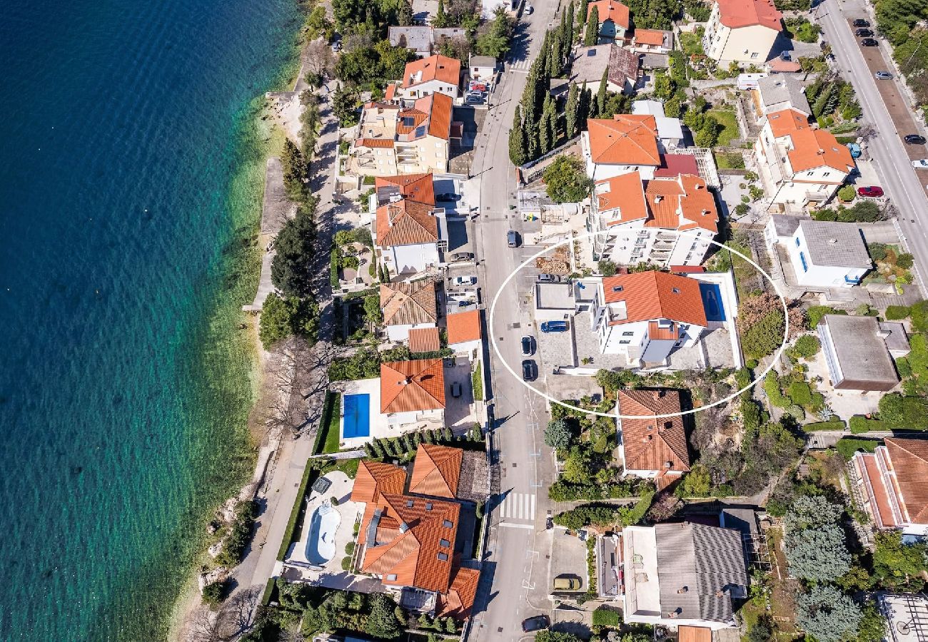 Ferienwohnung in Crikvenica - Luxury Pool Apartment With Sea View 