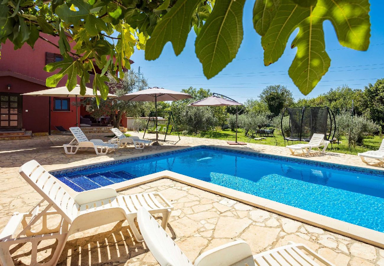 Ferienhaus in Pula - Ferienhaus Pina mit privatem Pool