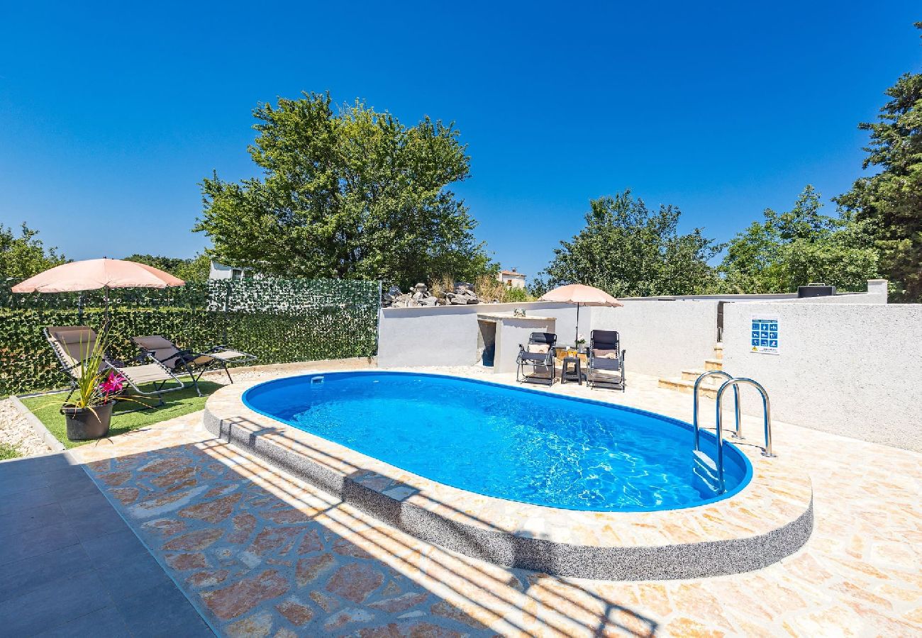 Villa in Baderna - Villa Jakov mit privatem Pool