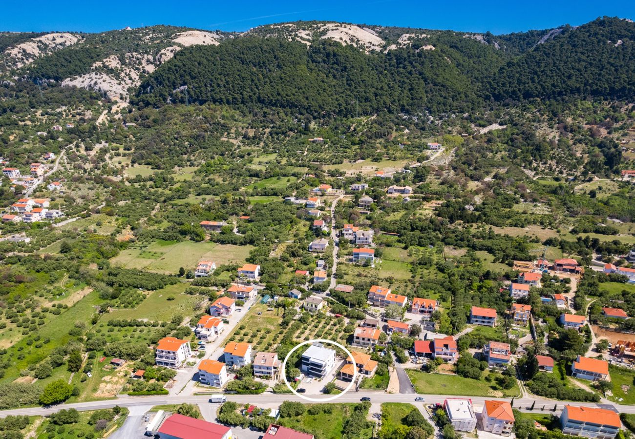 Ferienwohnung in Banjol - Meerblick und wunderbarer Balkon - Max 3