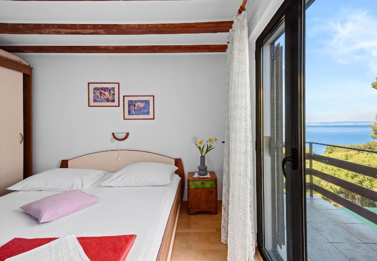 Ferienwohnung in Supetarska Draga - Anamar–Apartment mit zwei Schlafzimmern,Meerblick