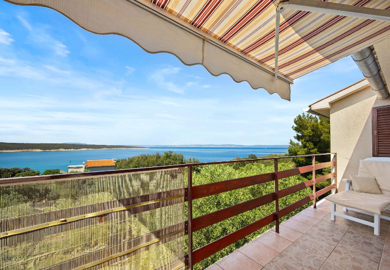 Ferienwohnung in Supetarska Draga - Anamar-Apartment mit einem Schlafzimmer,Meerblick