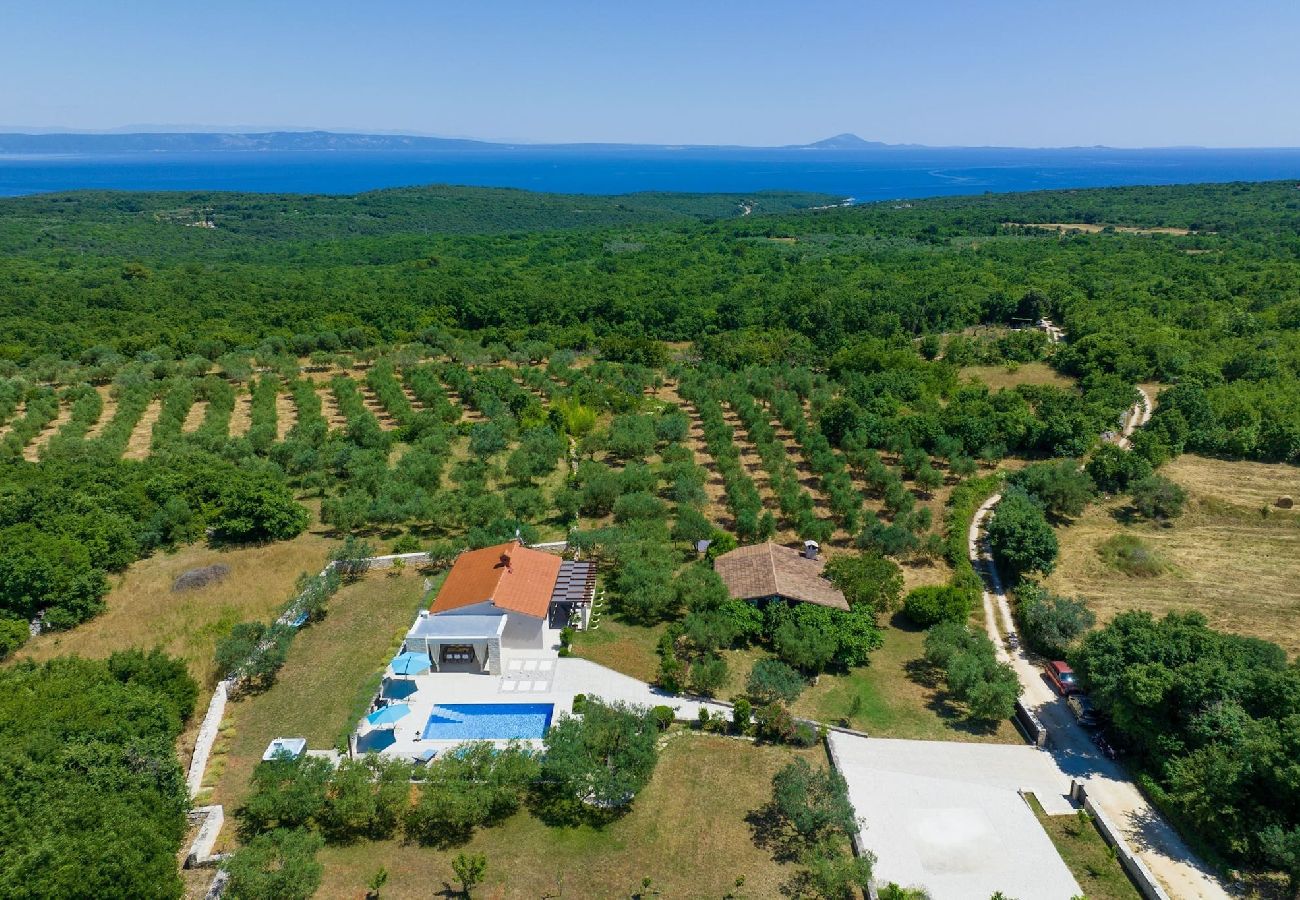 Villa in Mali Vareški - Villa Silentio mit Whirlpool und Pool (4+2)