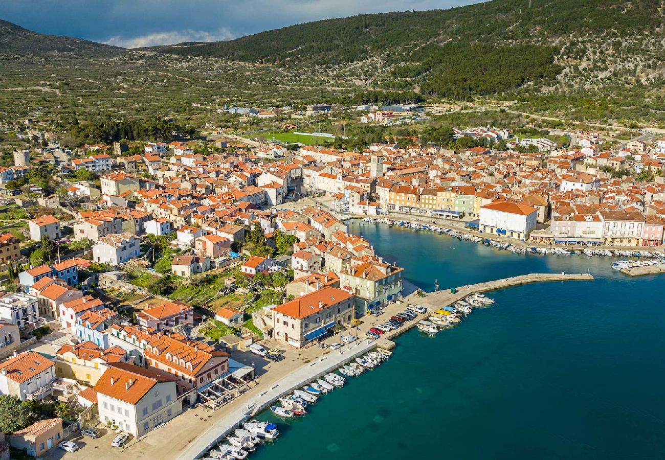 Ferienwohnung in Cres - Glückliches Inselleben - Lungomare Trieste