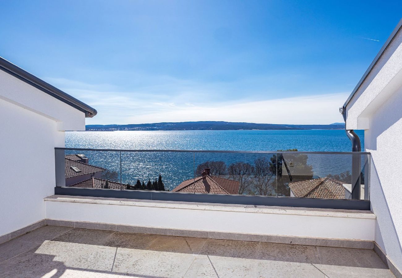 Ferienwohnung in Crikvenica - Pool Apartment Panorama 