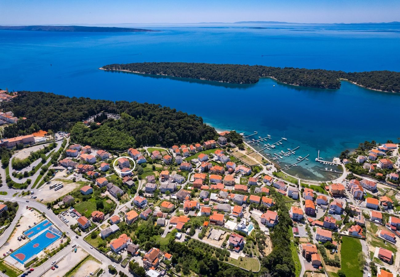 Ferienwohnung in Palit - Malerische Insel Rab - sonnige FeWo Macolic 1b