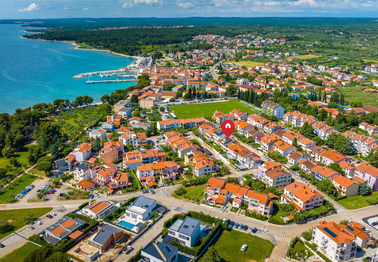 Ferienwohnung in Fažana - Villa Nada mit Meerblick - Wohnung A1