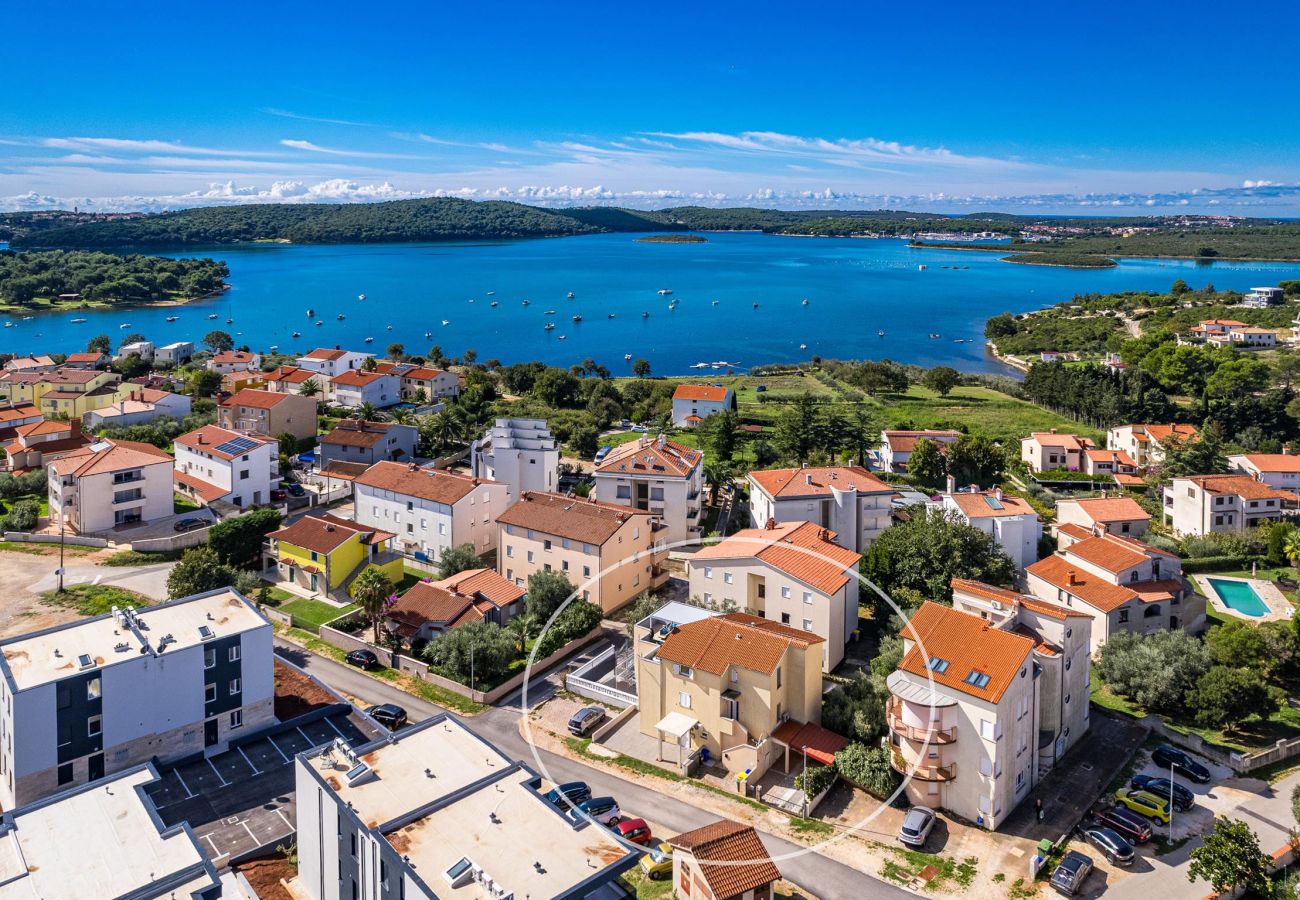 Ferienwohnung in Medulin - Paradies auf dem Dach mit Meerblick – Katja