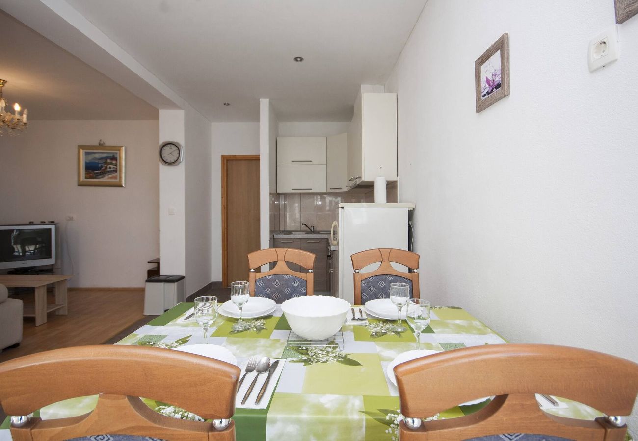 Ferienwohnung in Rogoznica - Apartments Sun Rogoznica - one bedroom apartment with a sea view A1