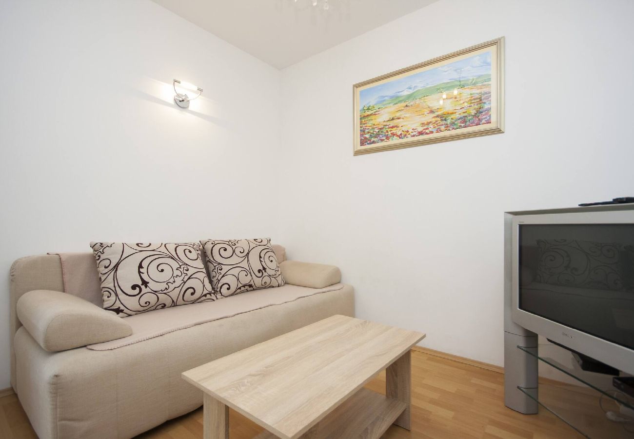 Ferienwohnung in Rogoznica - Apartments Sun Rogoznica - one bedroom apartment with a sea view A1