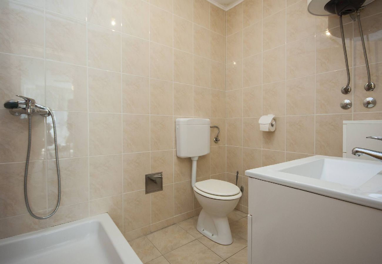 Ferienwohnung in Rogoznica - Apartments Sun Rogoznica - one bedroom apartment with a sea view A1