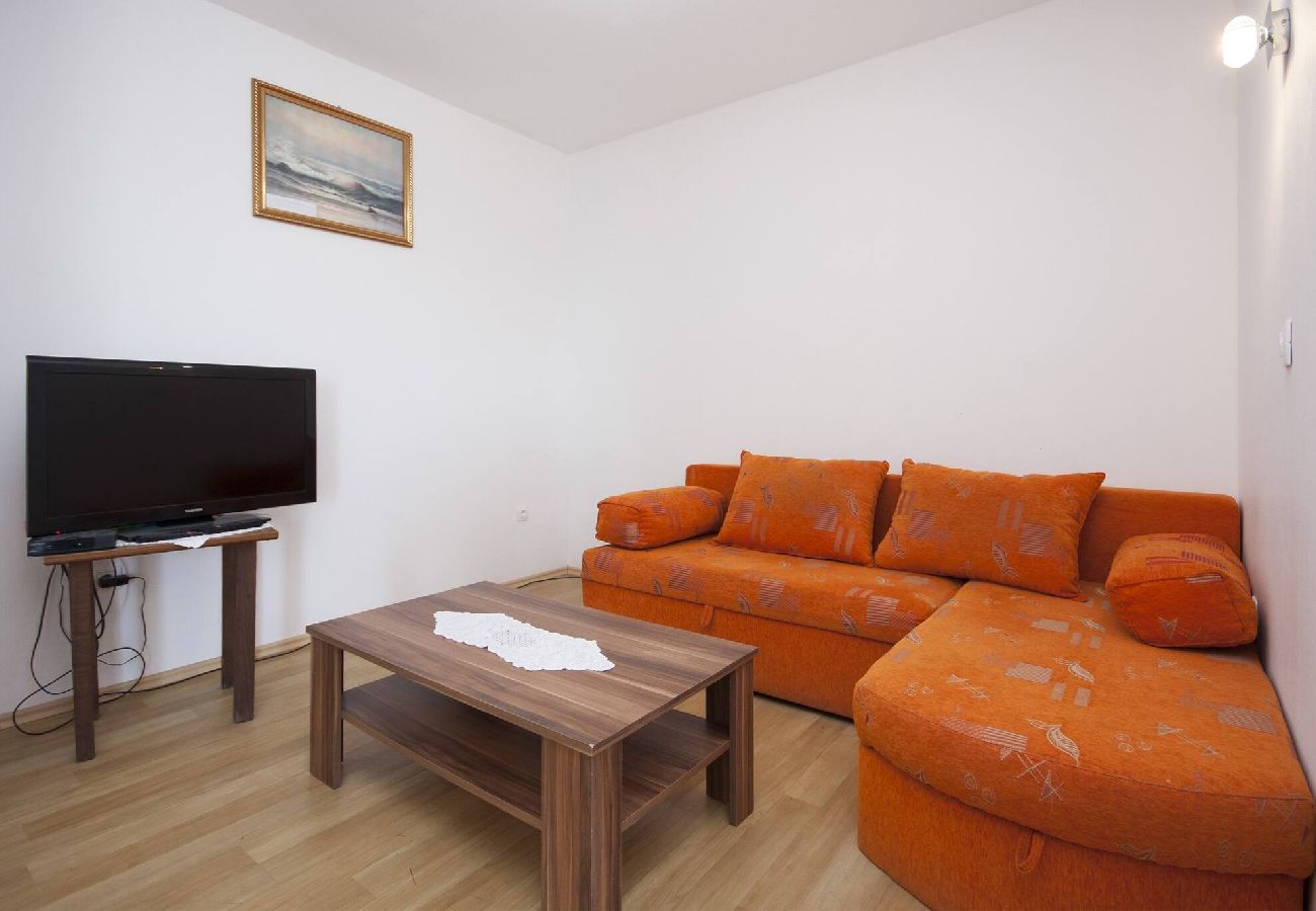 Ferienwohnung in Rogoznica - Apartments Sun Rogoznica - one bedroom apartment with a sea view A2