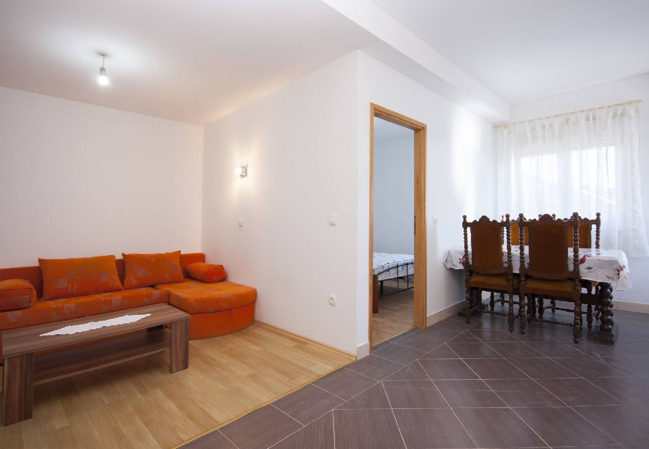 Ferienwohnung in Rogoznica - Apartments Sun Rogoznica - one bedroom apartment with a sea view A2