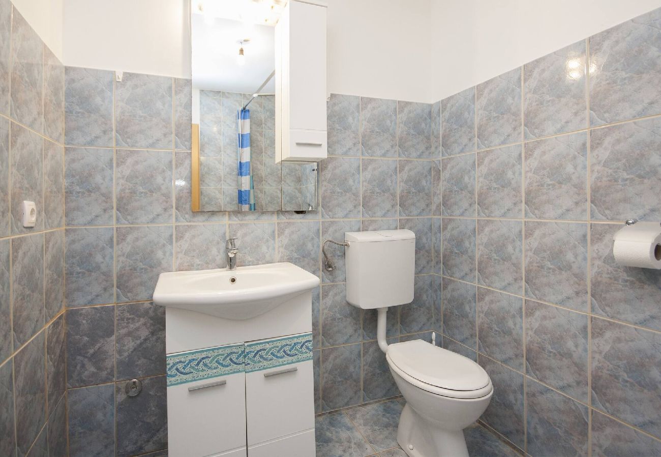 Ferienwohnung in Rogoznica - Apartments Sun Rogoznica - one bedroom apartment with a sea view A2