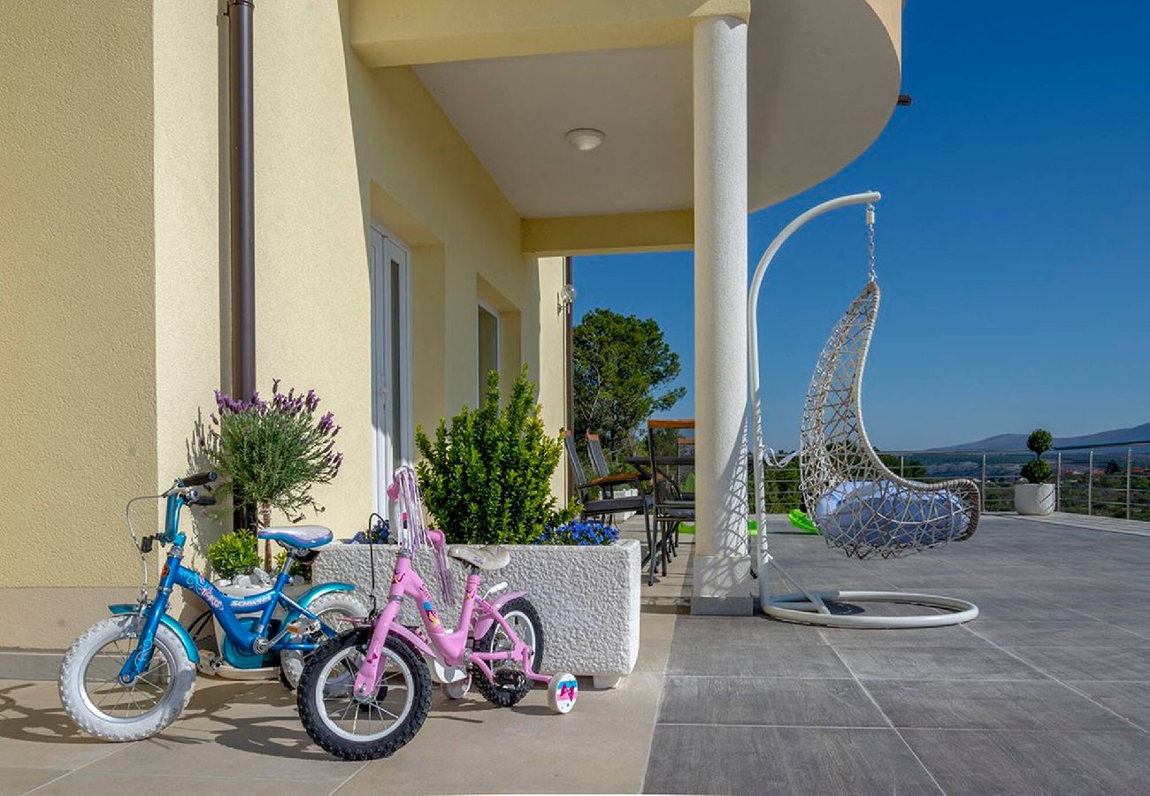 Ferienwohnung in Skradin - Apartments Scolopax Rusticola - two bedroom apartment with a balcony A2