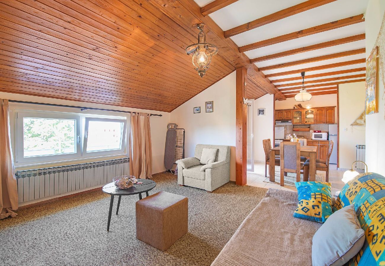 Ferienwohnung in Šibenik-Brodarica - Apartments Nena - Apartment mit zwei Schlafzimmern und Balkon (Paola A2)