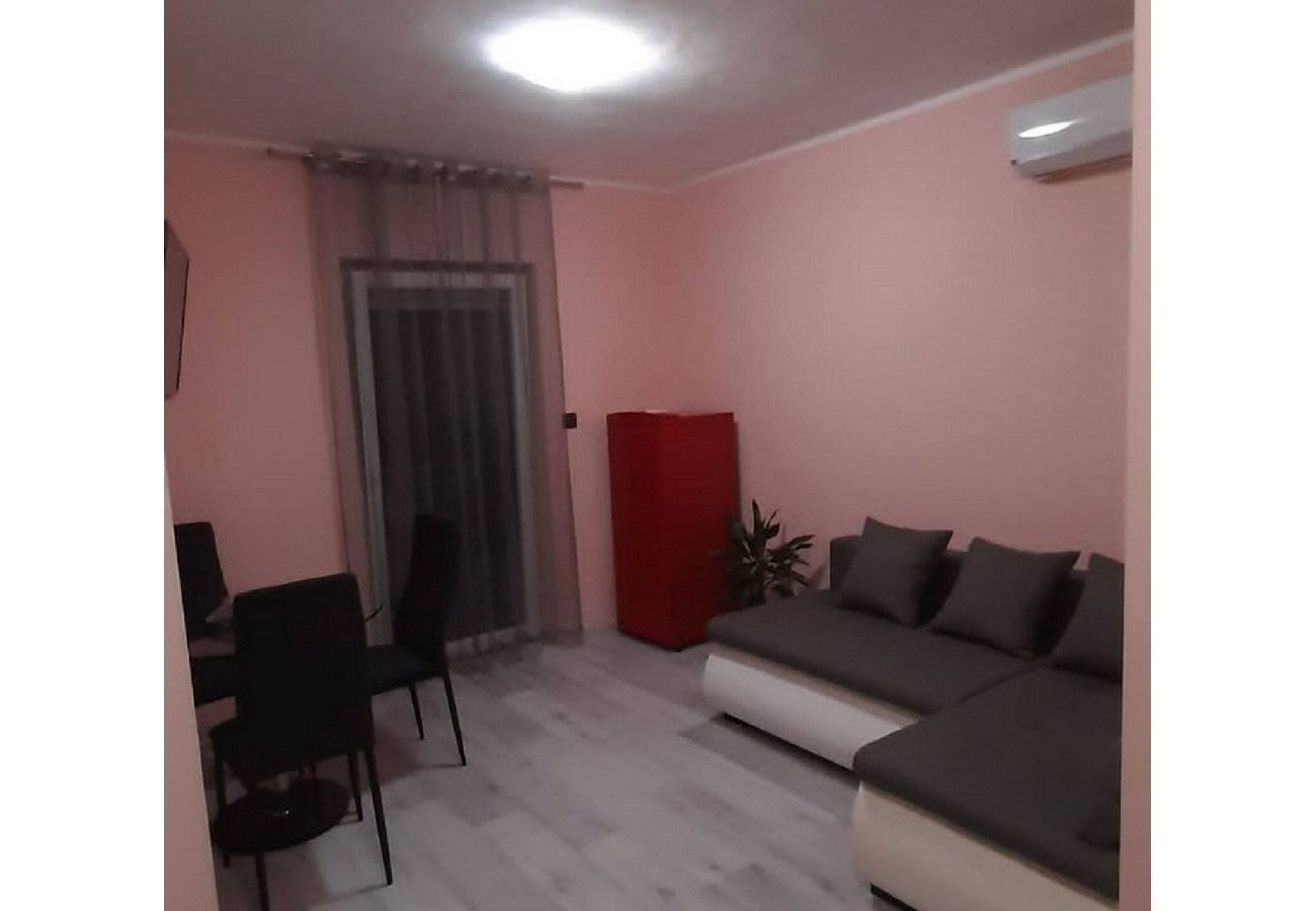 Ferienwohnung in Šibenik - Apartments Vanilla – Apartment mit einem Schlafzimmer und Meerblick