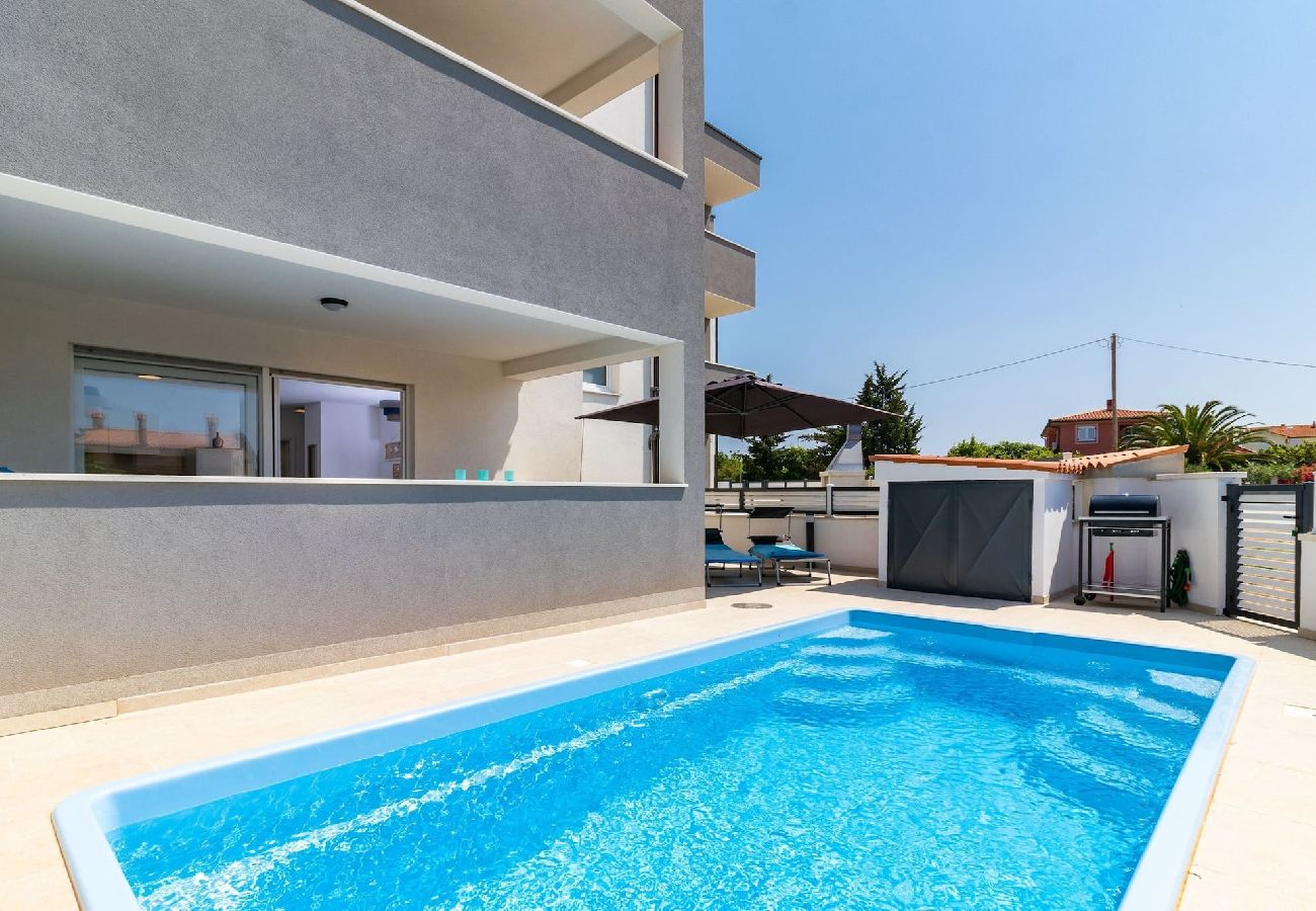 Apartment in Medulin - Pool Apartment Sax with Sea View (Private Pool) 