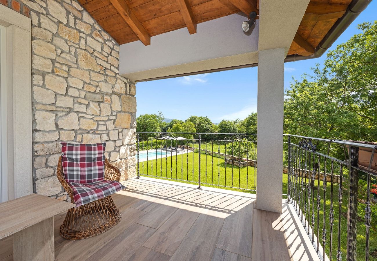 Villa in Nedešcina - Villa Katarina - Old Stone House with Private Pool 