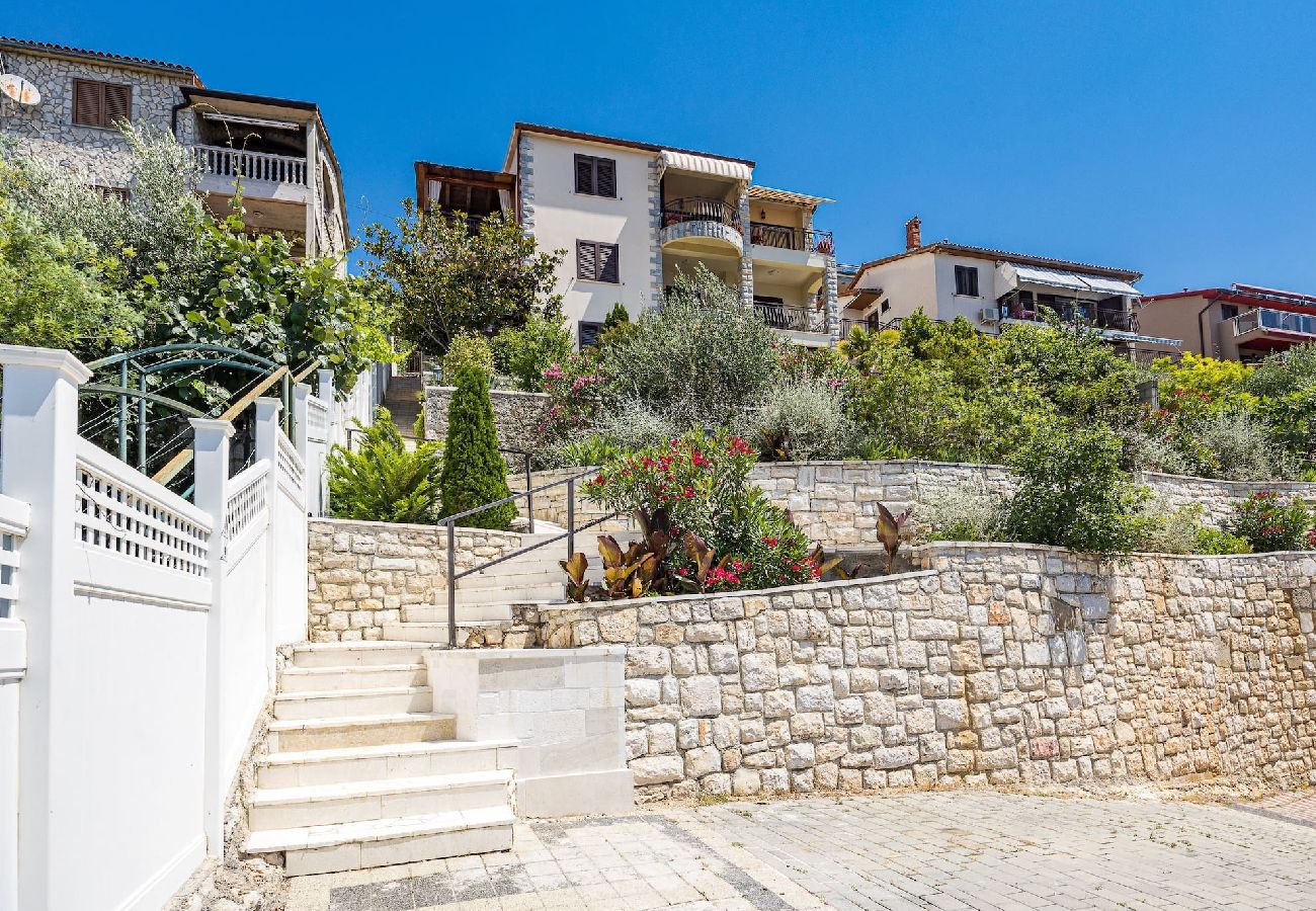 Apartment in Rabac - Lady M White - Balcony and Sea View