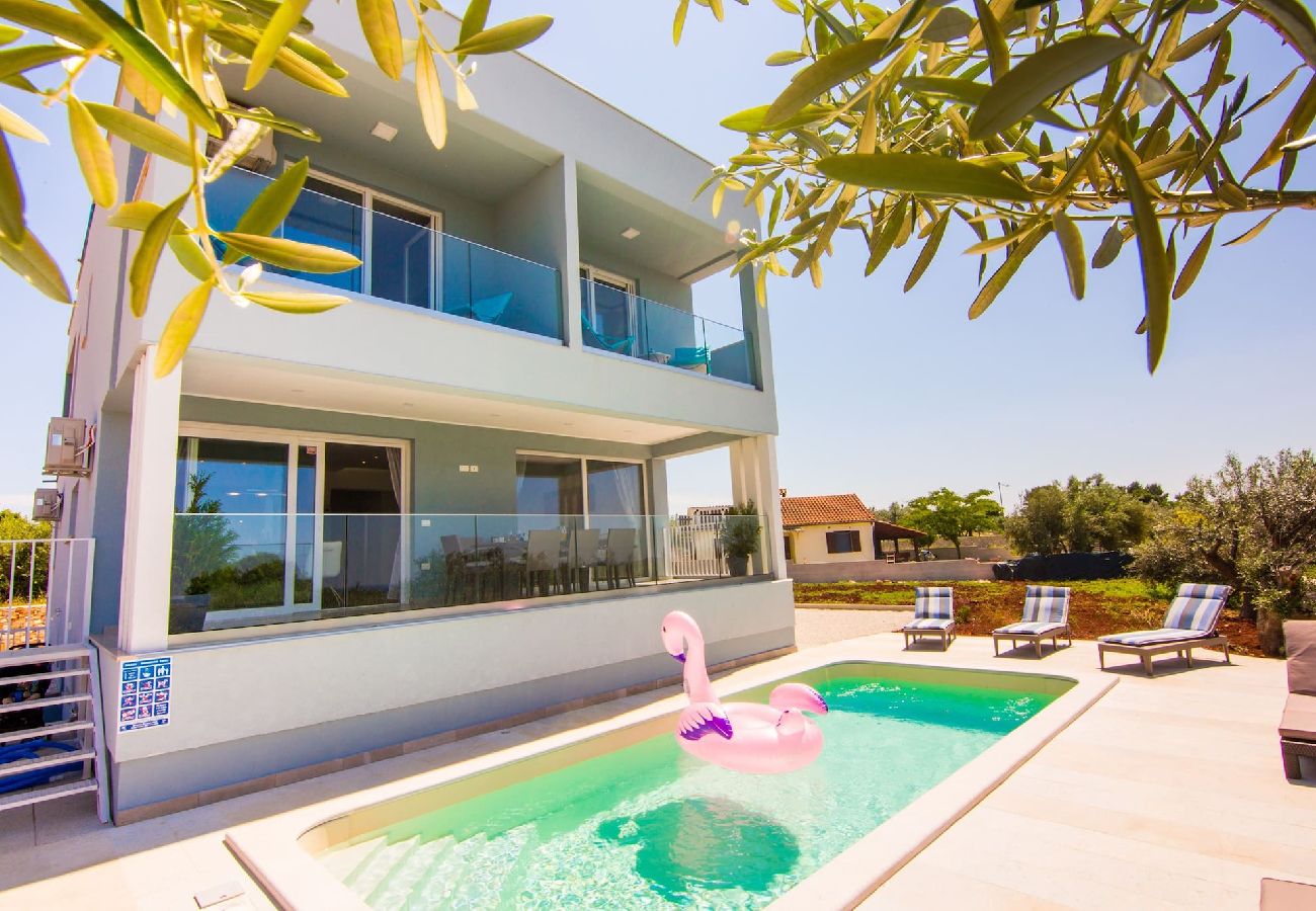 Villa in Fažana - Villa with Pool and Sea View in Fazana - Horizont 